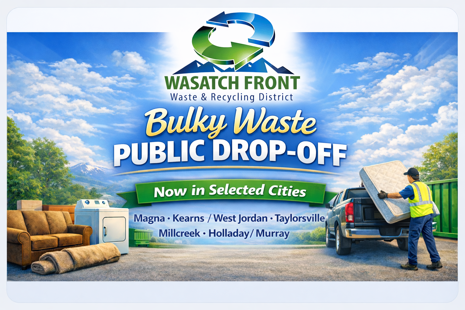 Bulky Waste Public Drop-Off banner