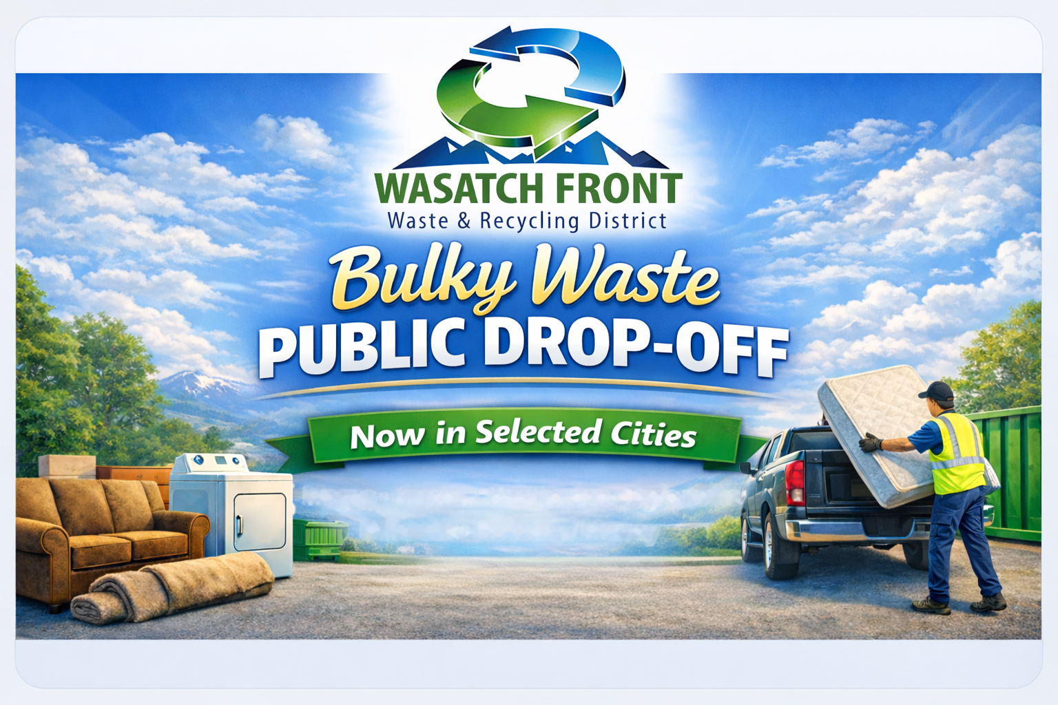 Bulky Waste Public Drop-Off banner