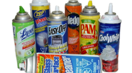Full Aerosol Cans